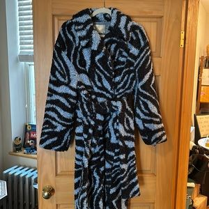 Stine Goya blue duster coat from last season